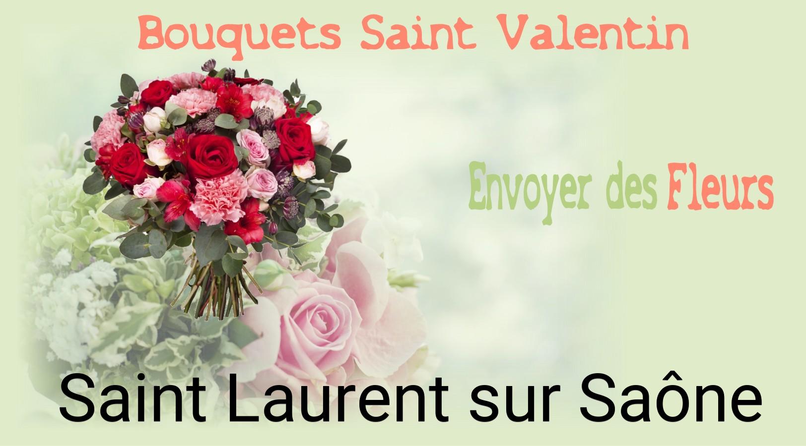 Roses de Saint-Valentin livrées à Saint-Laurent-sur-Saône